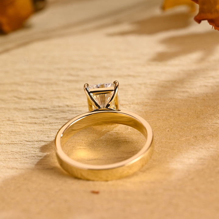 1.50ct-2.50ct Radiant Cut Lab Grown Diamond Solitaire Engagement Ring