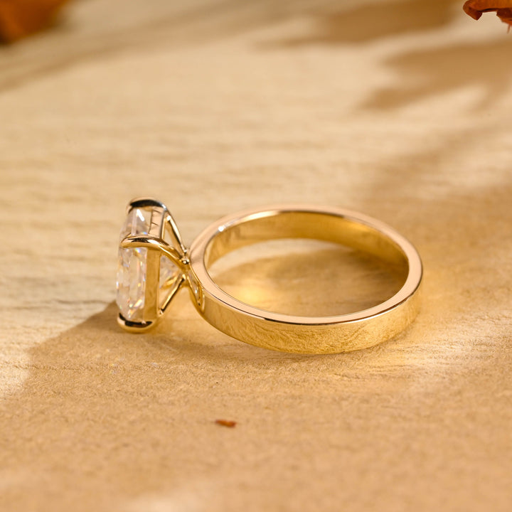 1.50ct-2.50ct Radiant Cut Lab Grown Diamond Solitaire Engagement Ring
