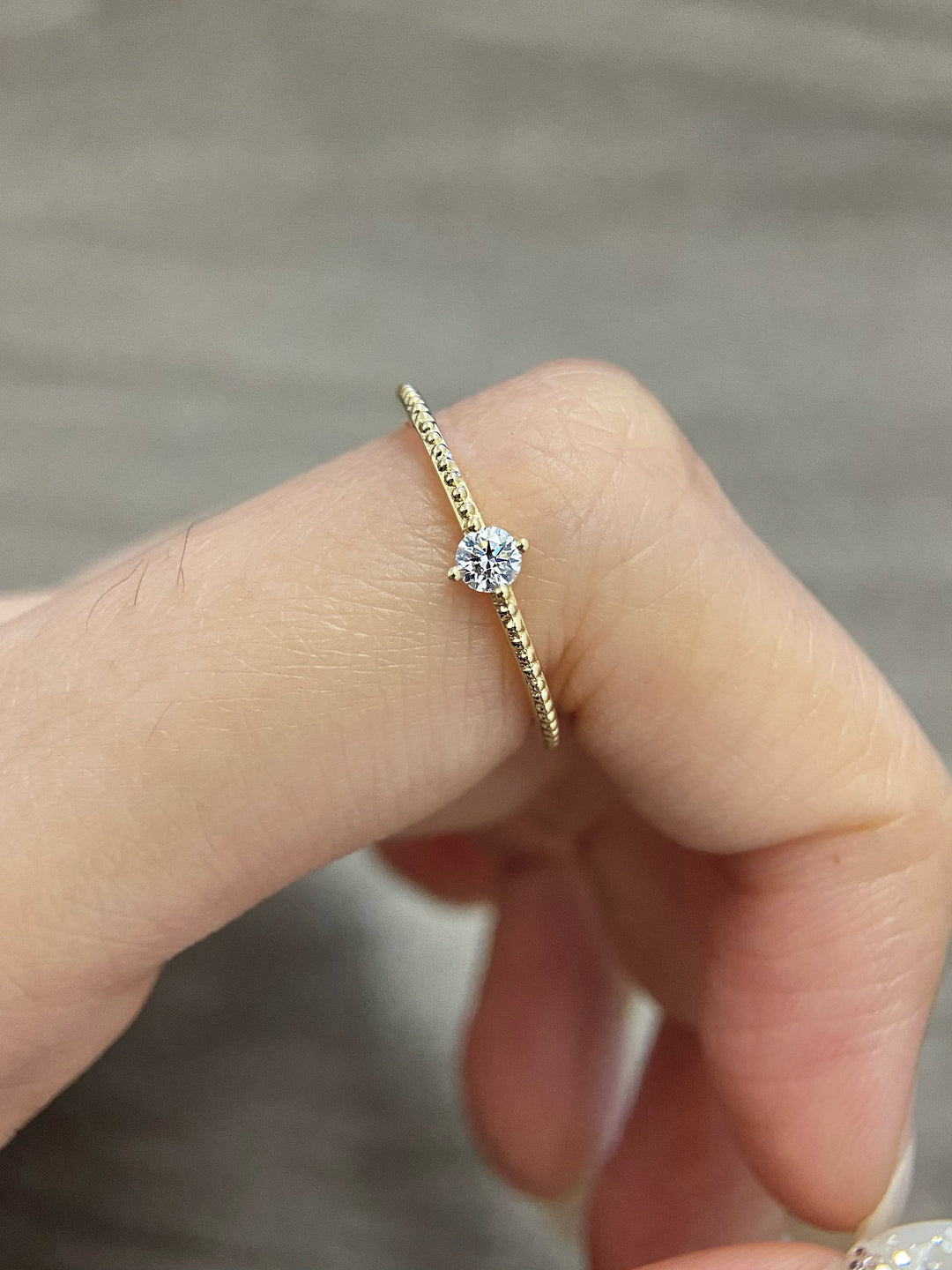 1.0ct-2.0ct Round Cut Lab Grown Diamond Vintage Solitaire Engagement Ring