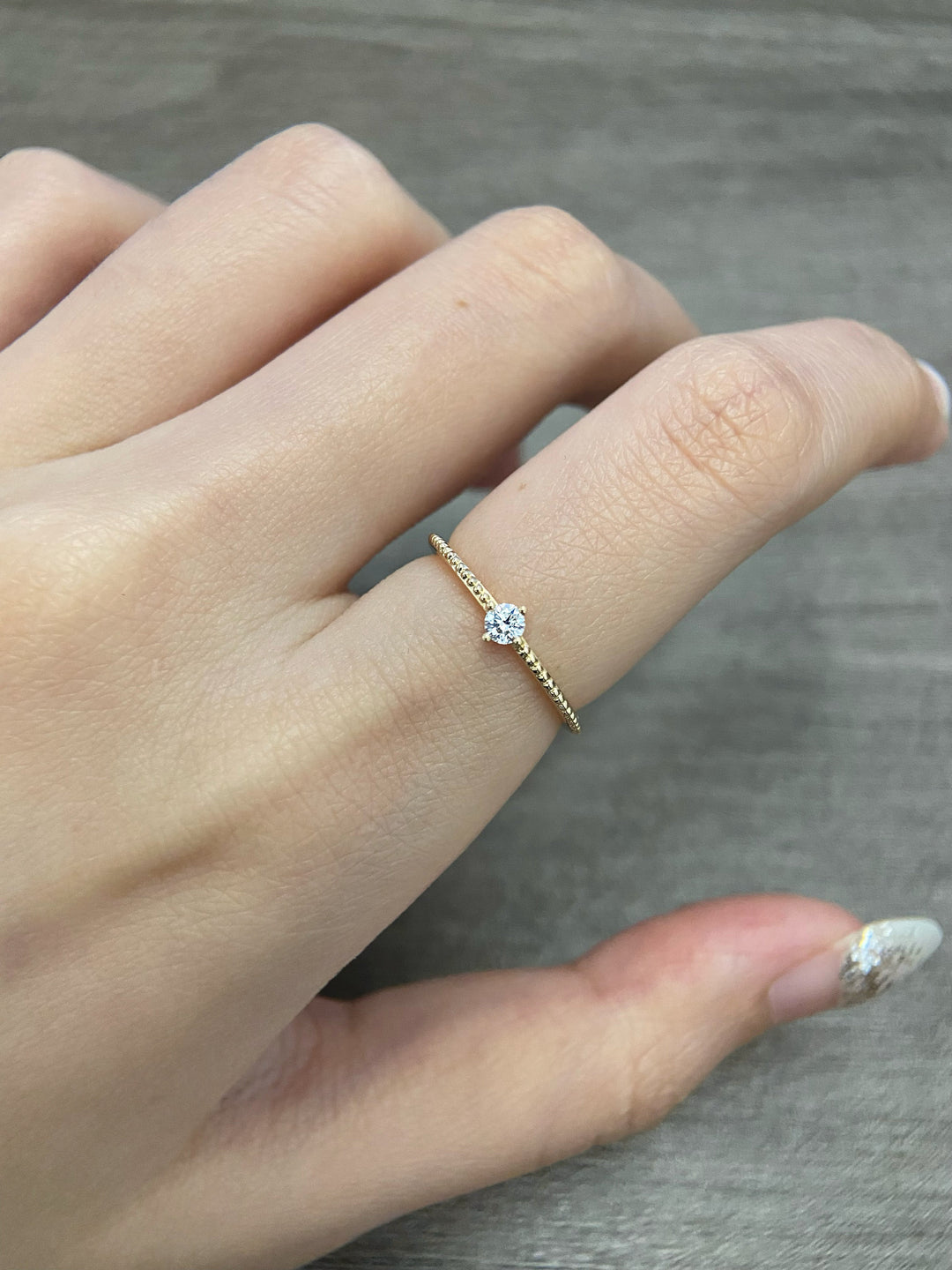 1.0ct-2.0ct Round Cut Lab Grown Diamond Vintage Solitaire Engagement Ring