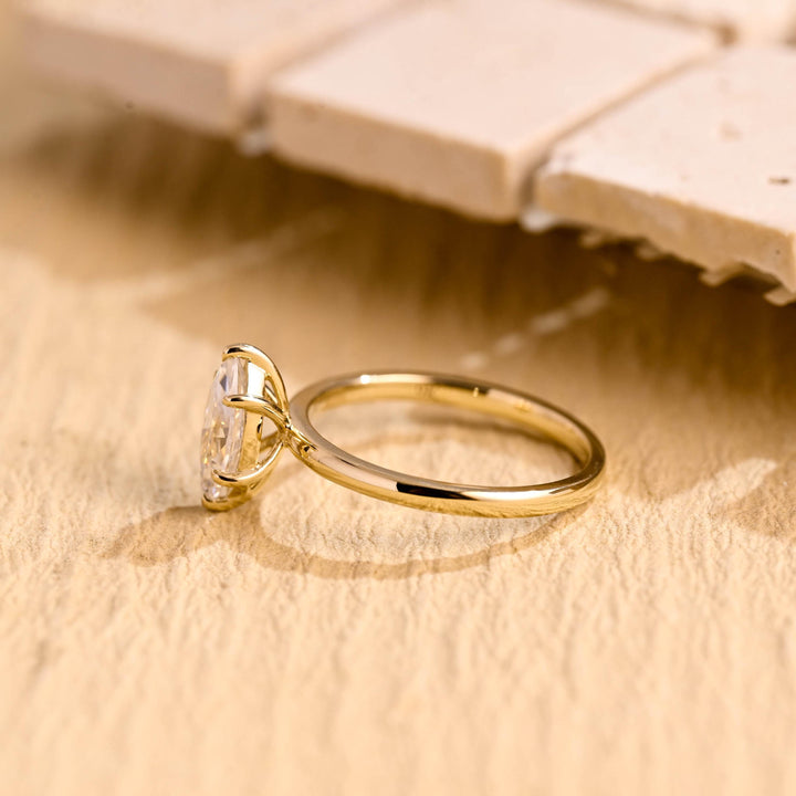 1.50ct-2.50ct Marquise Cut Lab Grown Diamond Solitaire Engagement Ring