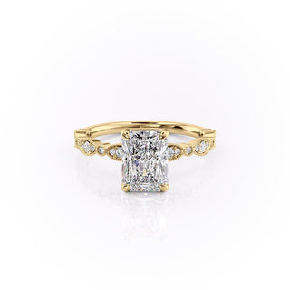 2-10-ct-radiant-milgrain-style-moissanite-engagement-ring