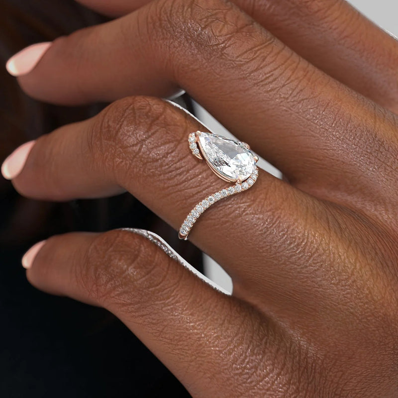 Certified engagement ring, Affordable luxury engagement ring, Budget engagement ring, 