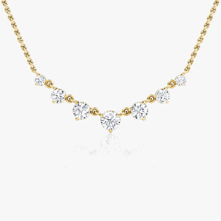 0.25CT Round F-VS Lab Grown Diamond Necklace