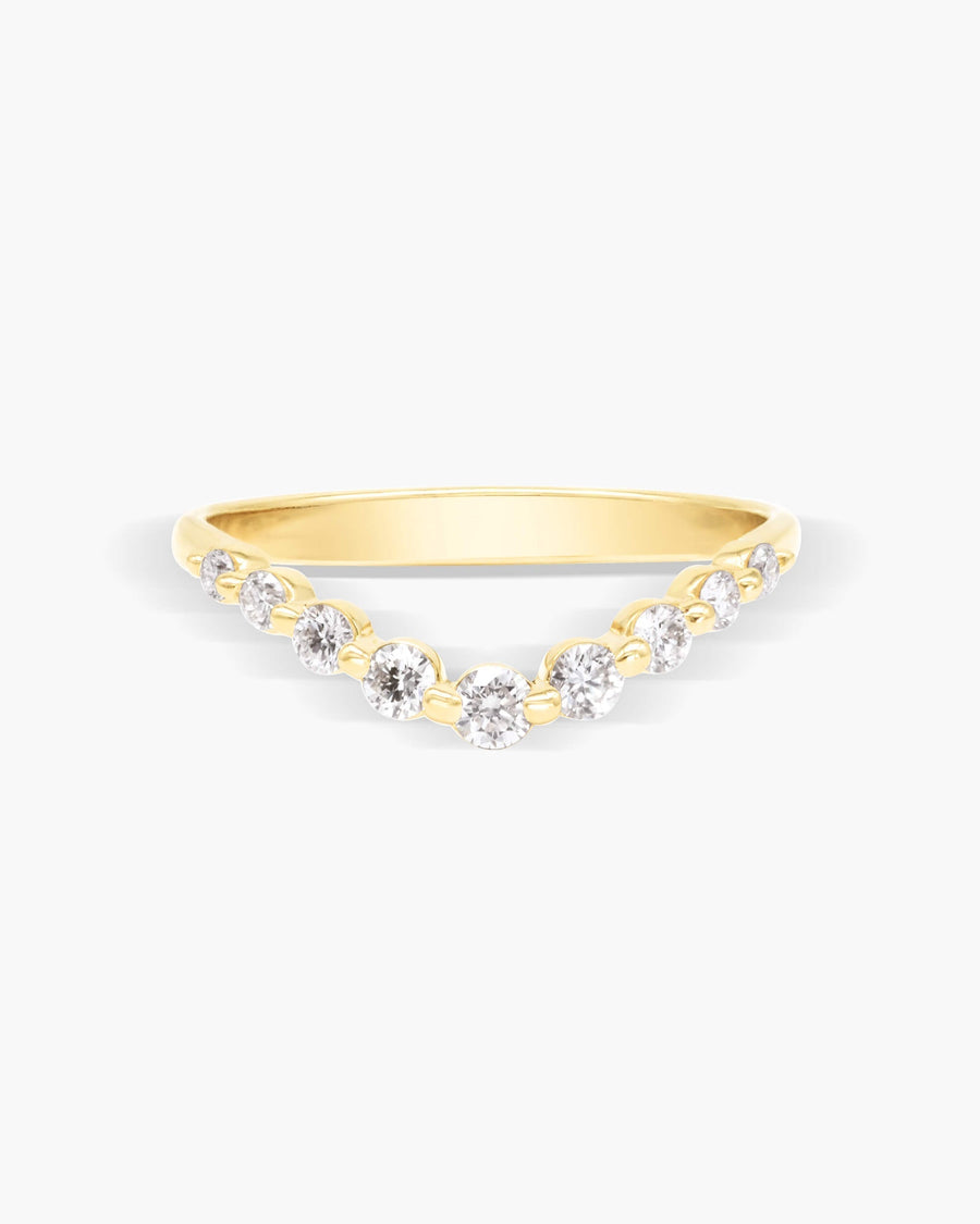 0.26ct Round EF- VVS Lab Grown Diamond Swirl Wedding Band