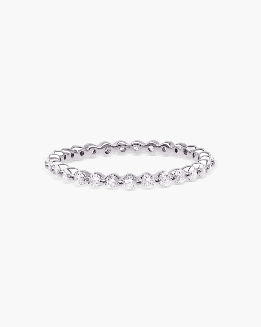0.4ct Round EF- VVS Lab Grown Diamond Full Eternity Wedding Band