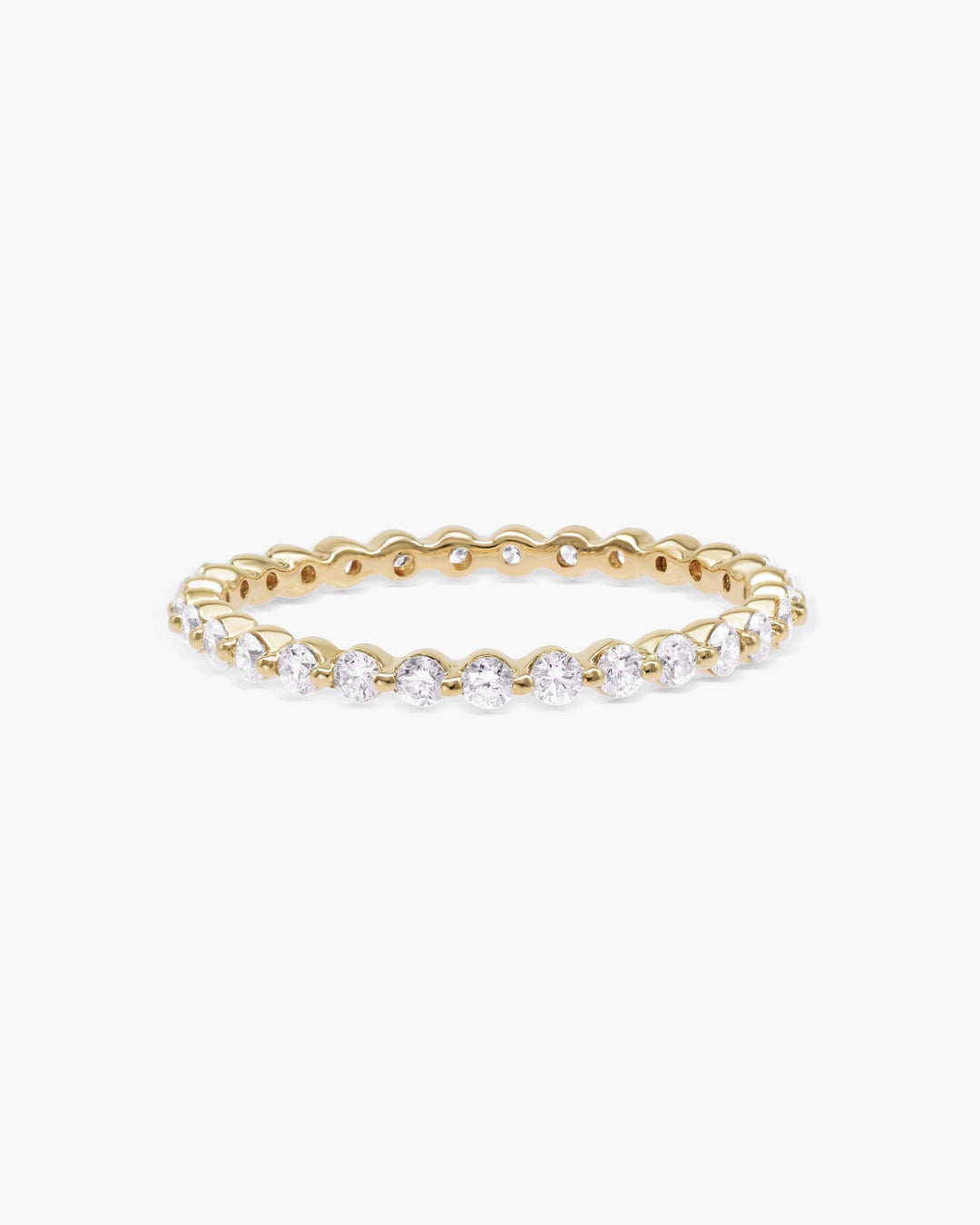 0.4ct Round EF- VVS Lab Grown Diamond Full Eternity Wedding Band