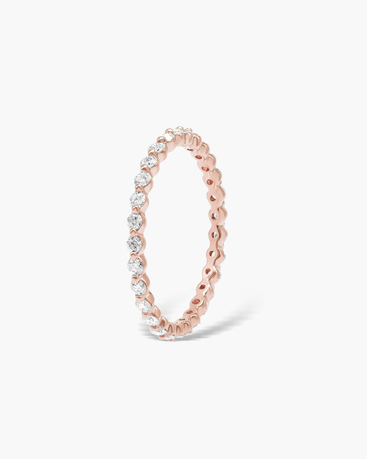 0.4ct Round EF- VVS Lab Grown Diamond Full Eternity Wedding Band