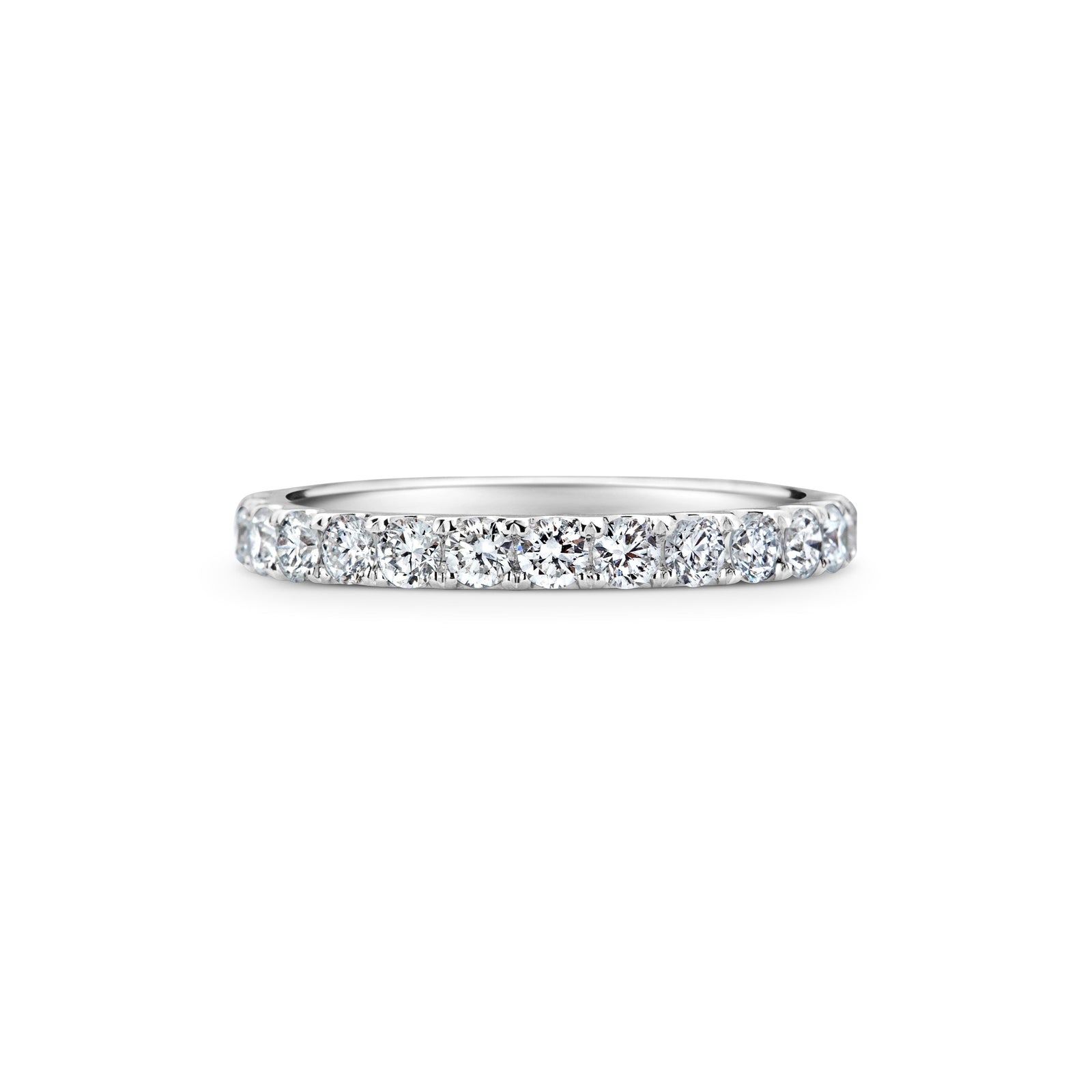 1.15CT Round Shaped Lab Grown Diamond Full Eternity Wedding Band