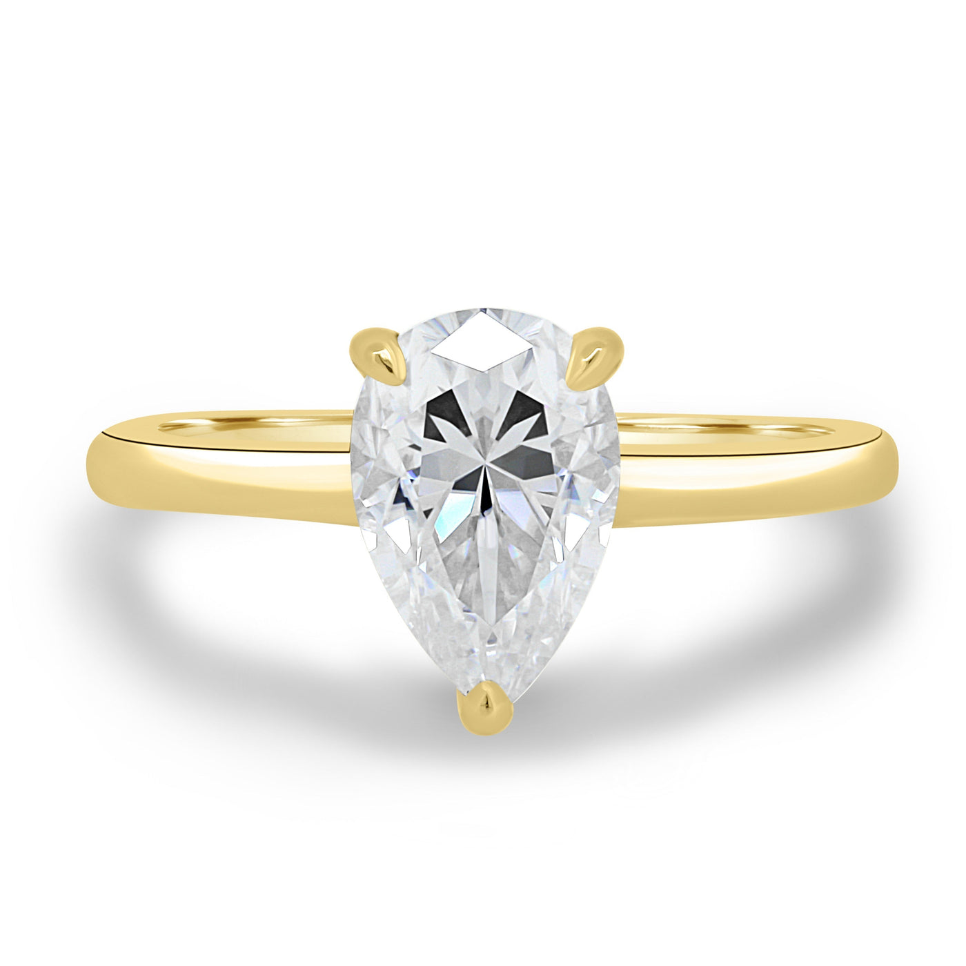 1.80ct Pear Solitaire E/VS1 Lab Grown Diamond Engagement Ring