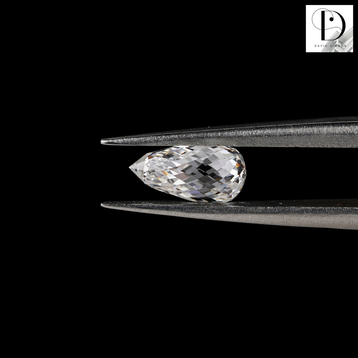 0.50CT Briolette Lab-Grown Diamond