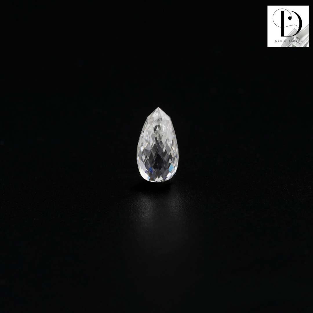 0.50CT Briolette Lab-Grown Diamond