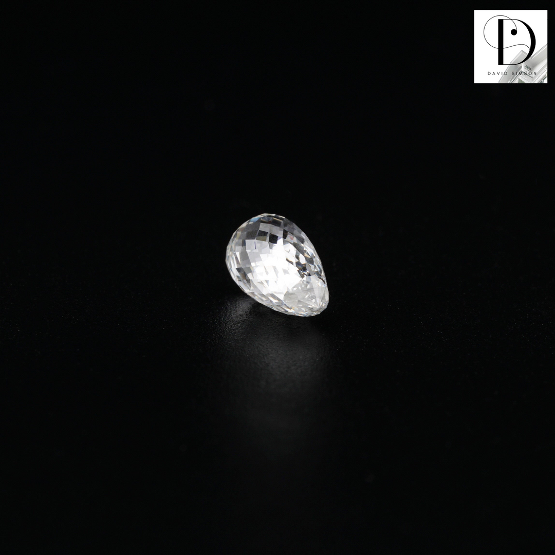 0.50CT Briolette Lab-Grown Diamond