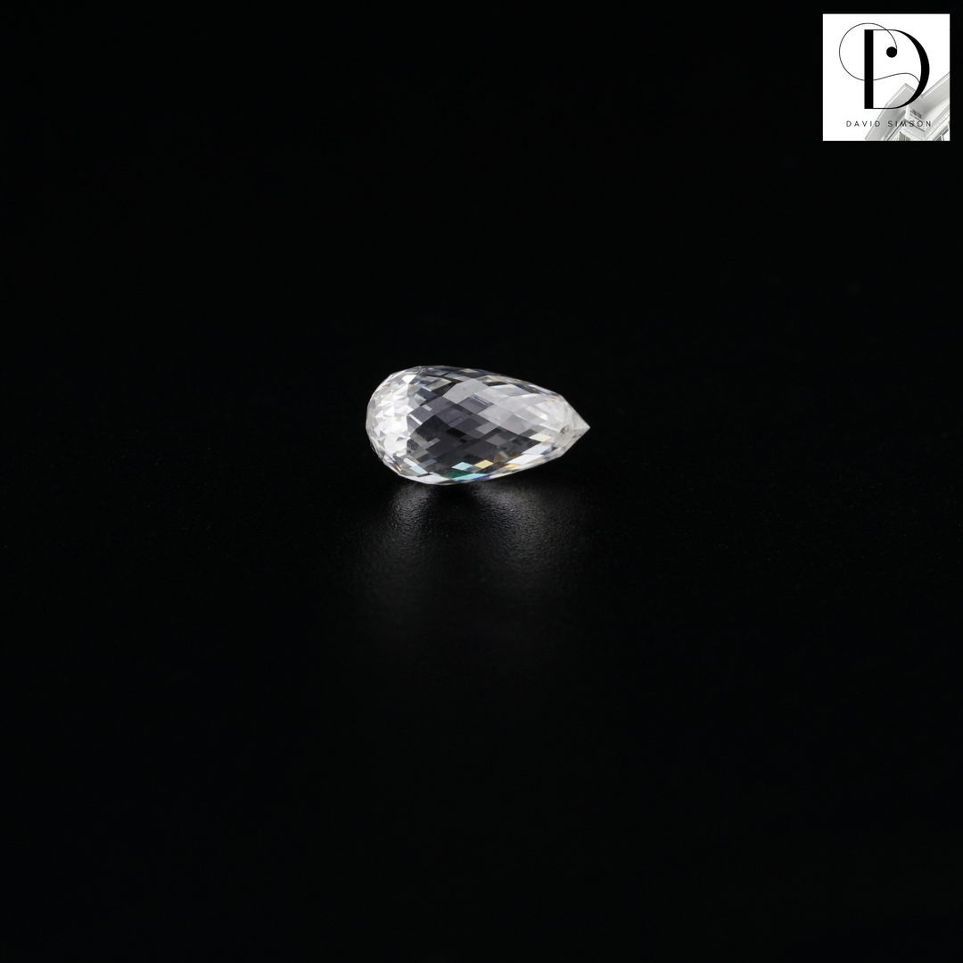 0.50CT Briolette Lab-Grown Diamond