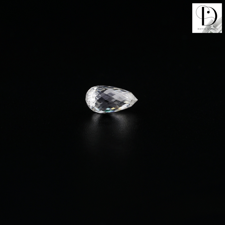 0.50CT Briolette Lab-Grown Diamond