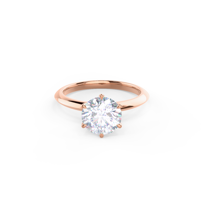 2.50ct Round Brilliant Cut Diamond 14K Gold Engagement Ring