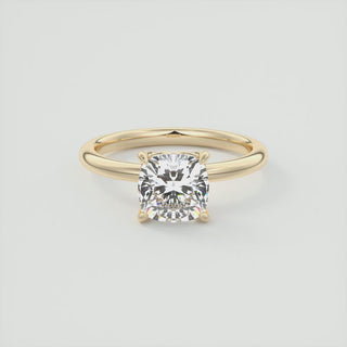 2 CT Cushion Cut Diamond Moissanite Engagement Ring