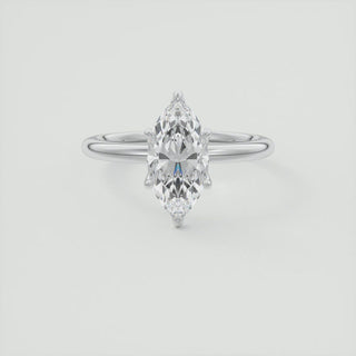 2 CT Marquise Cut Diamond Moissanite Engagement Ring